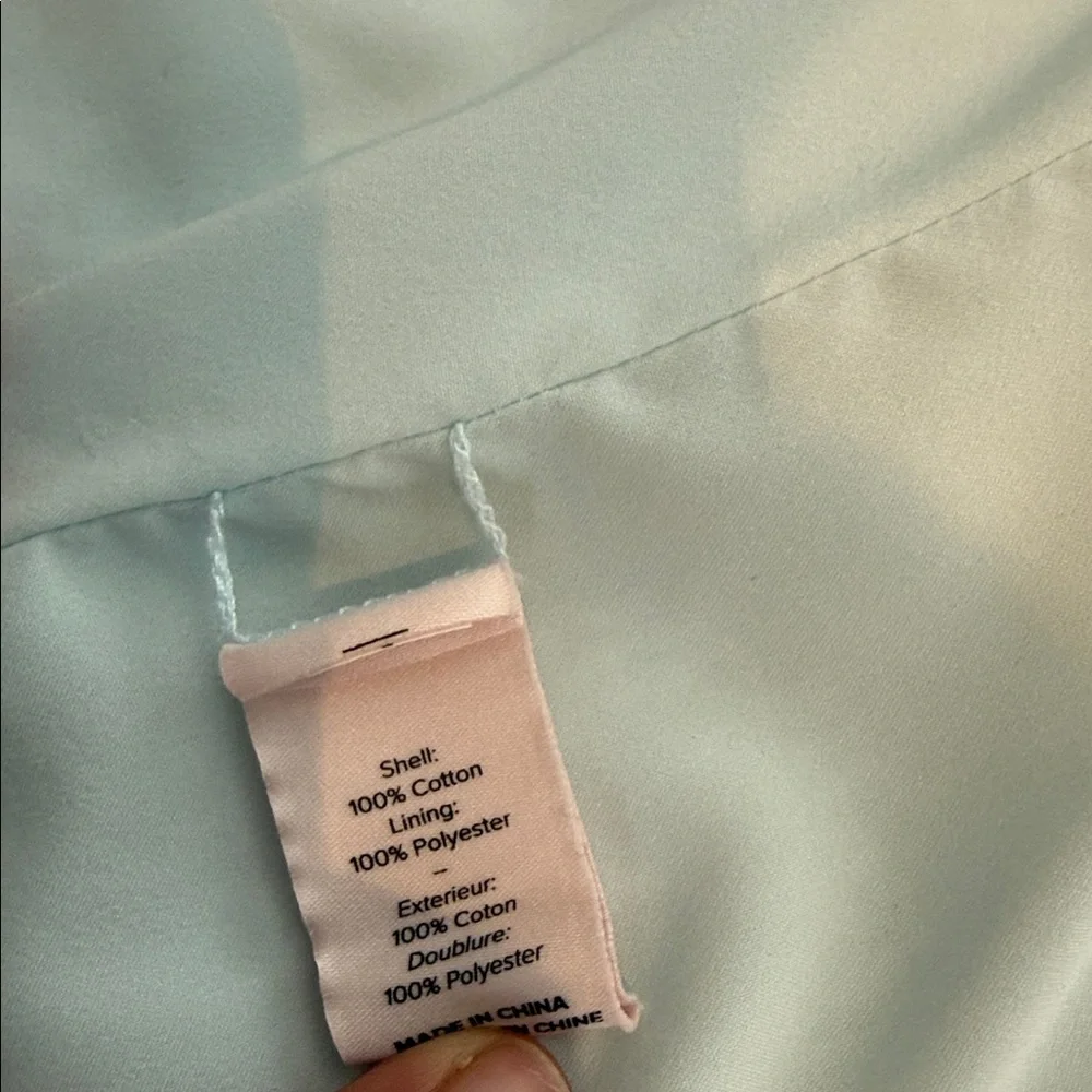 Cinq a Sept two piece suit, size 10, ice blue - Picture 5 of 10